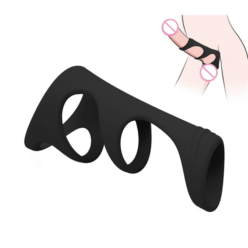 Anillo erector para pene y testiculos