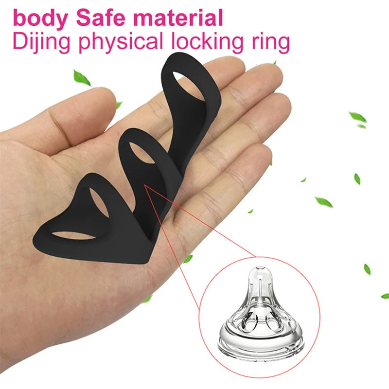 Anillo erector para pene y testiculos