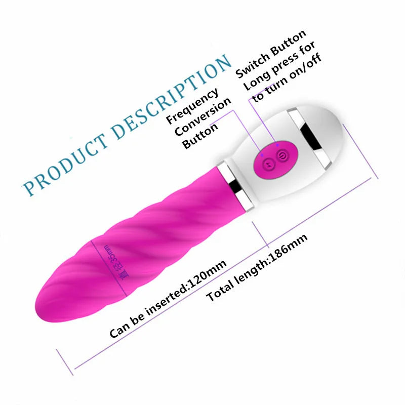 Vibrador externo recargable
