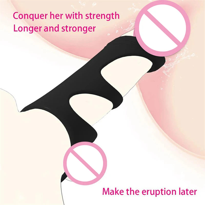 Anillo erector para pene y testiculos