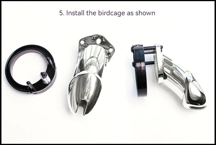 Dispositivo de castidad con llave para pene