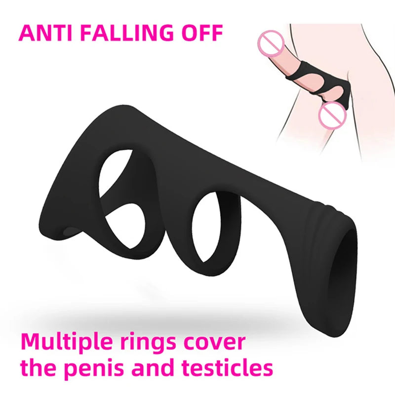 Anillo erector para pene y testiculos