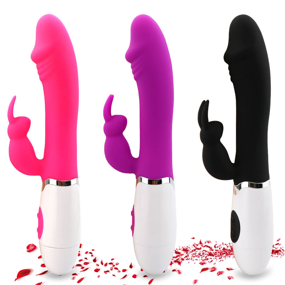 Vibrador dual conejo clasico