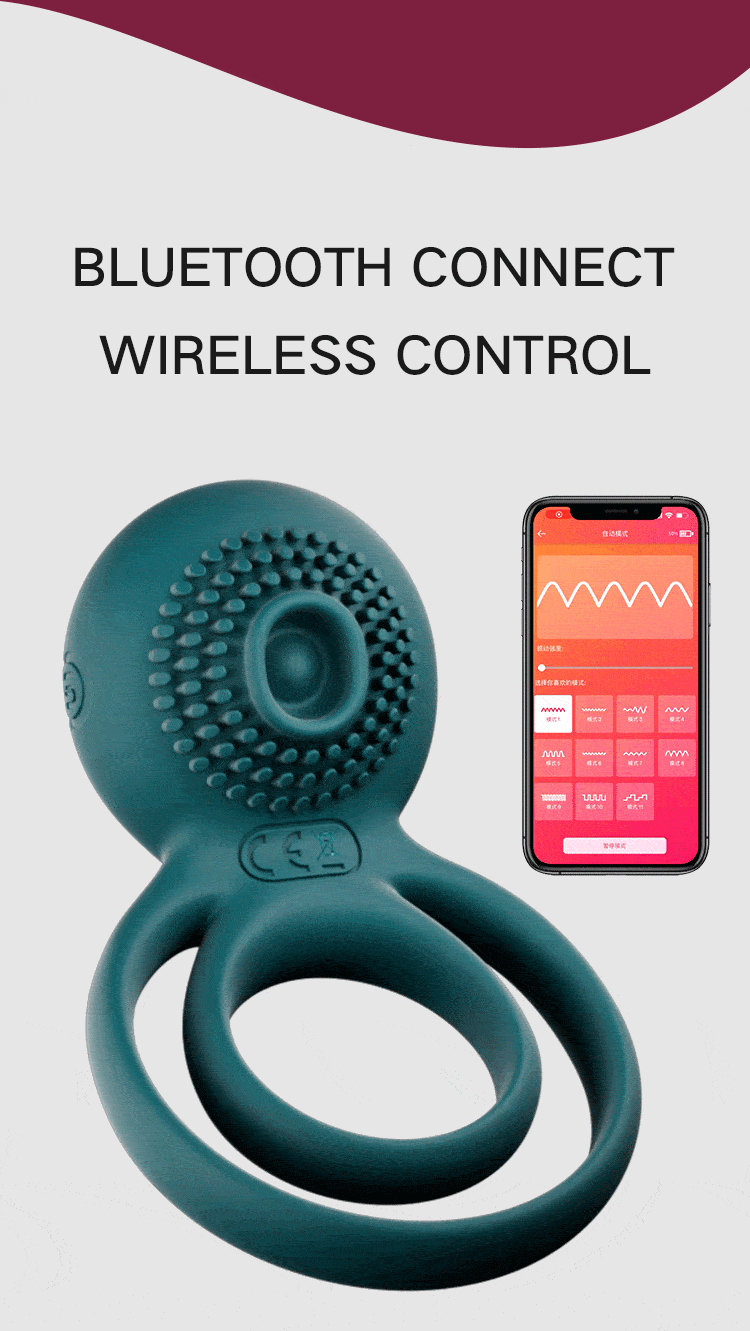 Tammy Anillo Vibrador para pene recargable