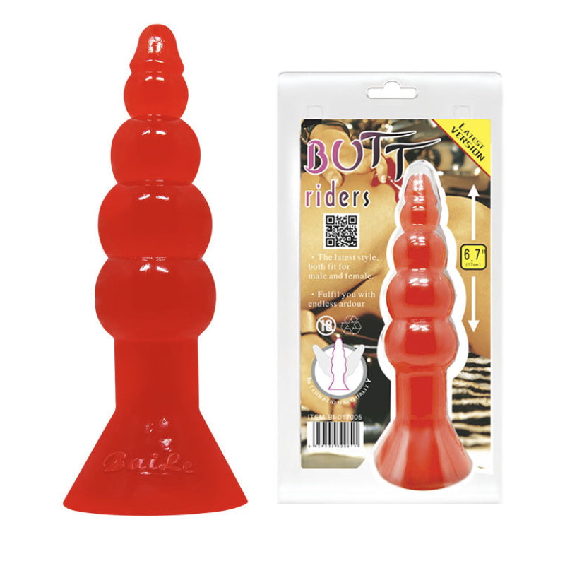 plug anal ondulado / 17cms