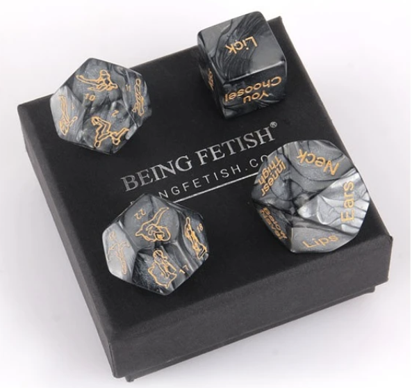 Set de Dados Eróticos con Poses