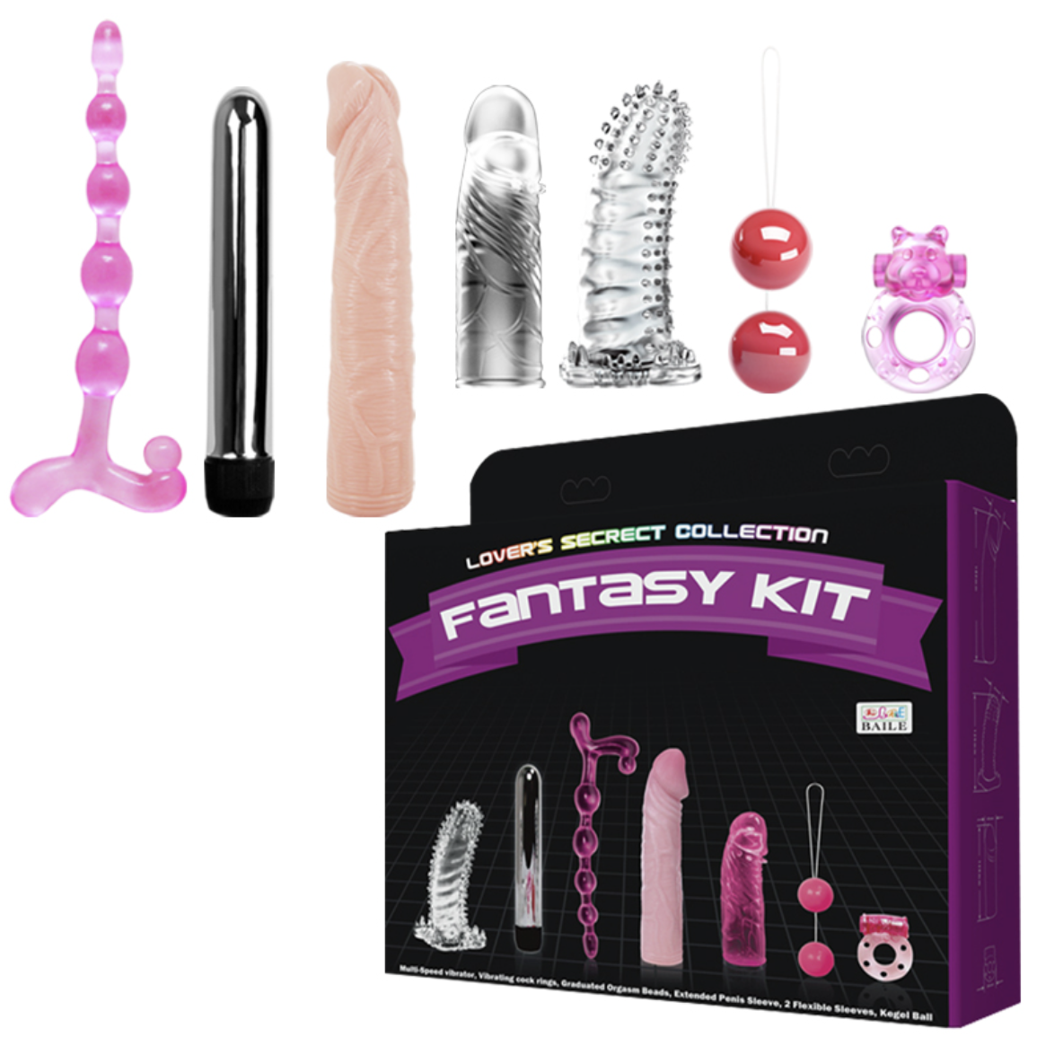 Kit inicial para parejas - Fantasy kit
