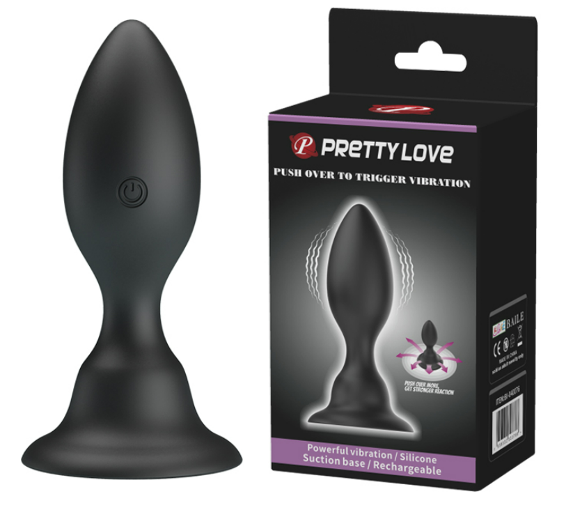 Butt plug anal premium con sensor movimiento