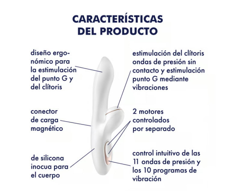 Satisfyer Pro+ G-Spot Vibrador succionador
