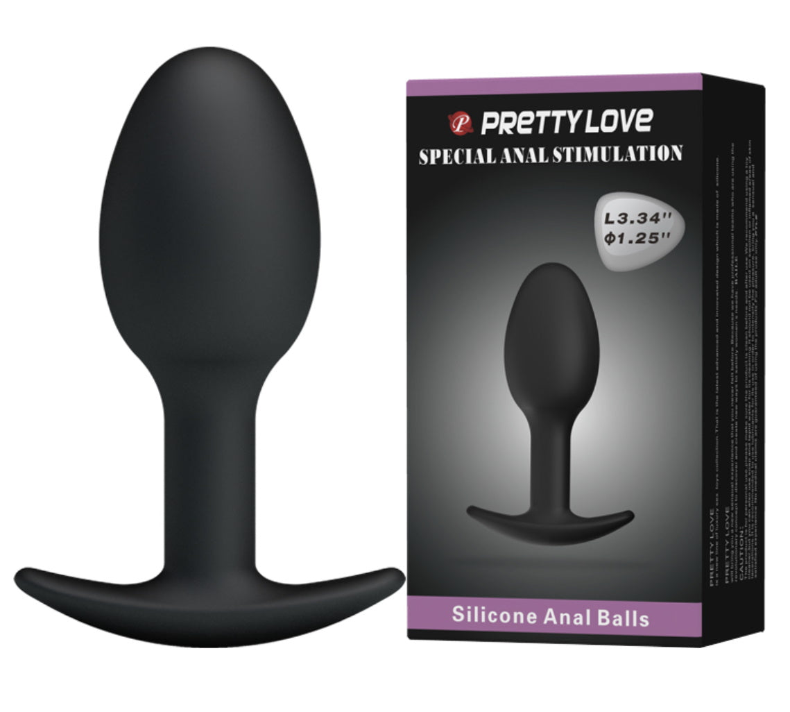 Plug anal con bola metalica / Heavy balls