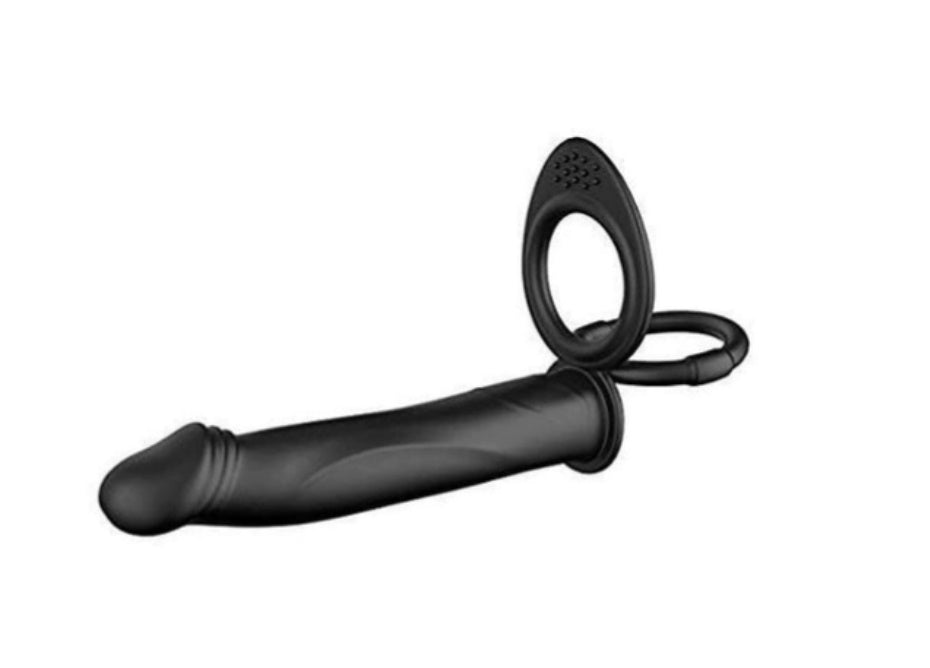Anillo de pene vibrador doble penetracion