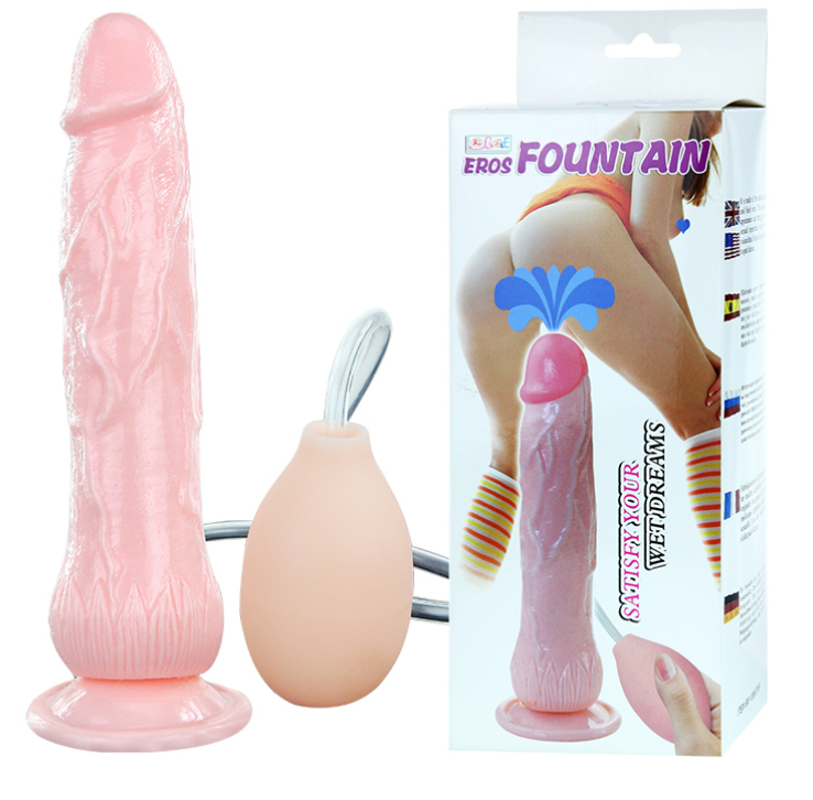 Dildo eyaculador realista / 20cms