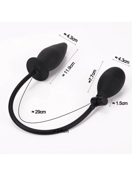 Bomba plug dilatador anal