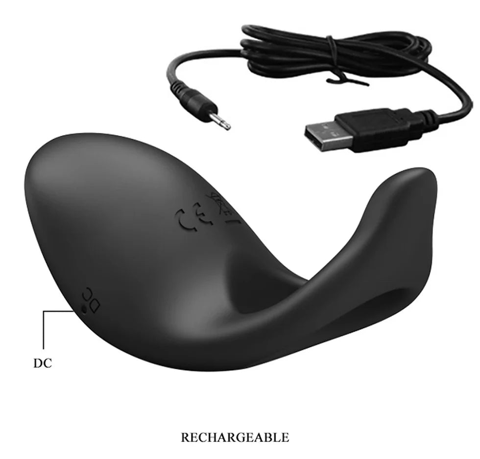 Anillo vibrador con estimulador clitoris / Gemma