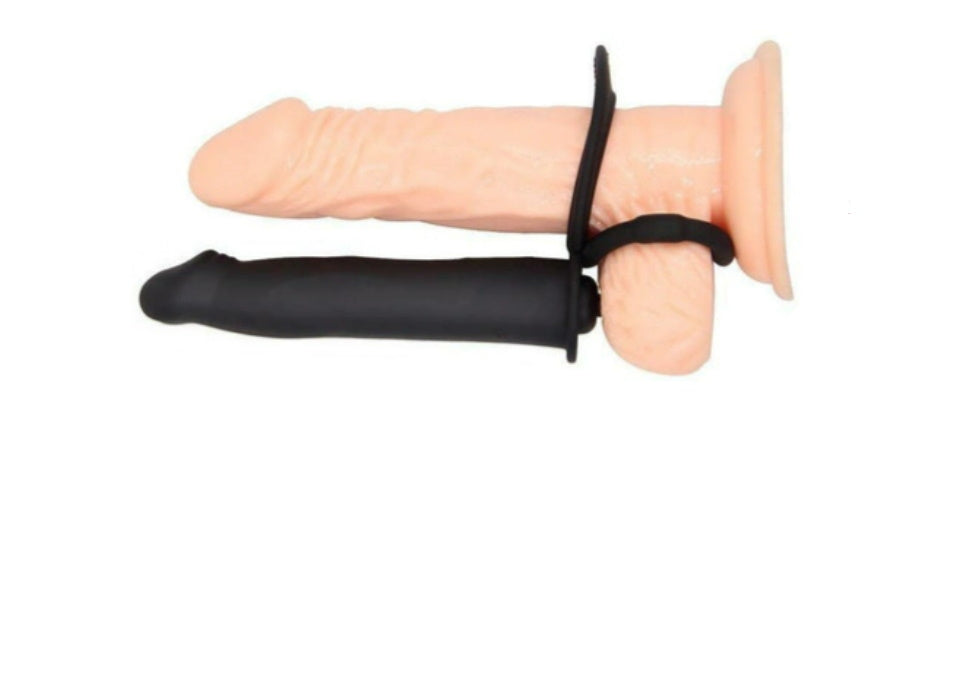 Anillo de pene vibrador doble penetracion