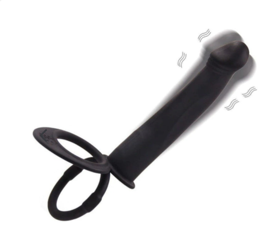 Anillo de pene vibrador doble penetracion