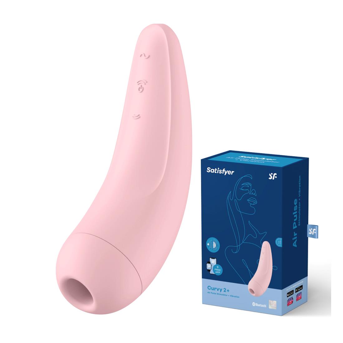 Satisfyer curvy 2 vibrador succionador