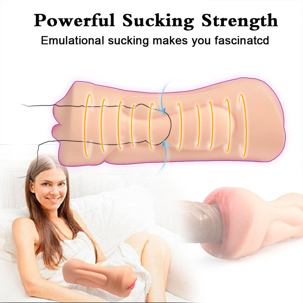 Masturbador oral y vaginal realista