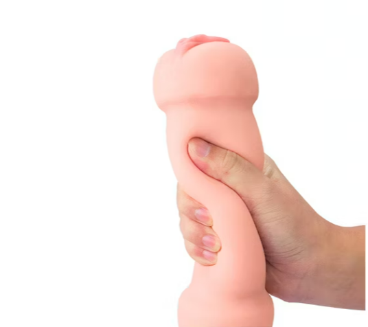 Masturbador copa doble vaginal y oral