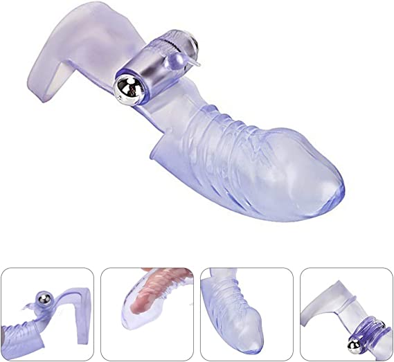 Vibrador de dedos gel silica
