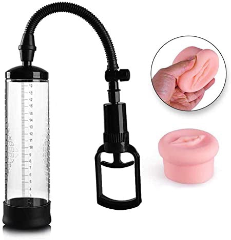 Bomba de vacio con gatillo y masturbador