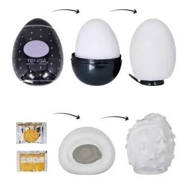 Huevo masturbador masculino Tenga / Sparkle