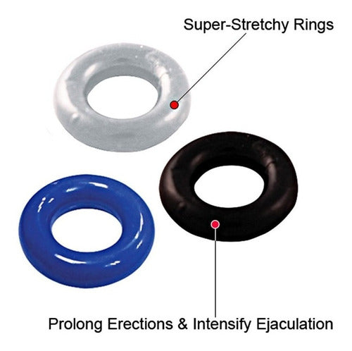 Anillos erectores para pene – donuts