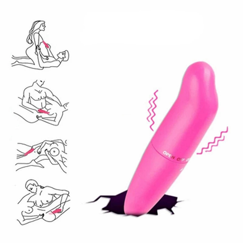 Mini vibrador clitoris delfin