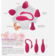 Estimulador pareja a distancia flamingo