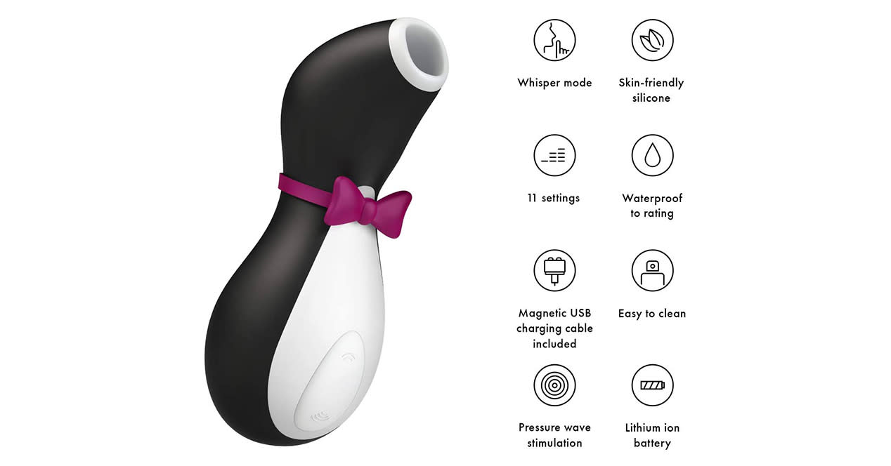 Succionador satisfyer pingüino