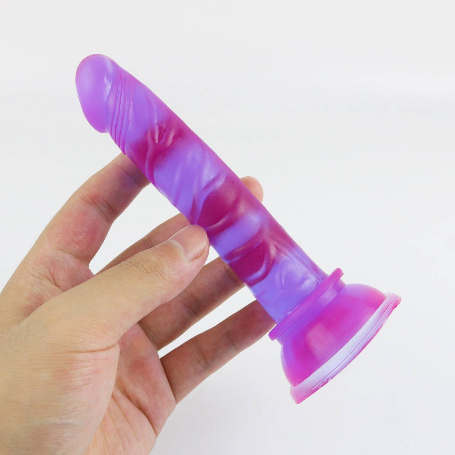 Dildo silicona jelly / 14.5cms