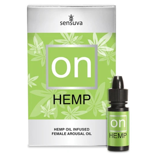 Aceite excitante On Hemp / 5 ml / Base Cáñamo