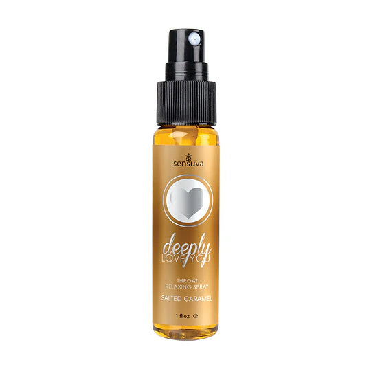 Spray anti arcadas Sexo Oral deeply love you / sabor Caramelo / 30 ml