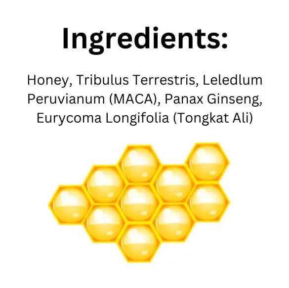 Potenciador Royal Honey Vip Original Premium Sachet Miel Natural 20g