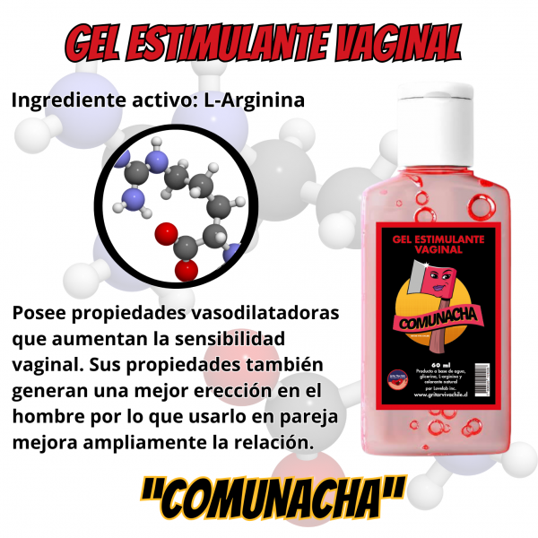 Gel Estimulante Vaginal “Comunacha” / 60ml