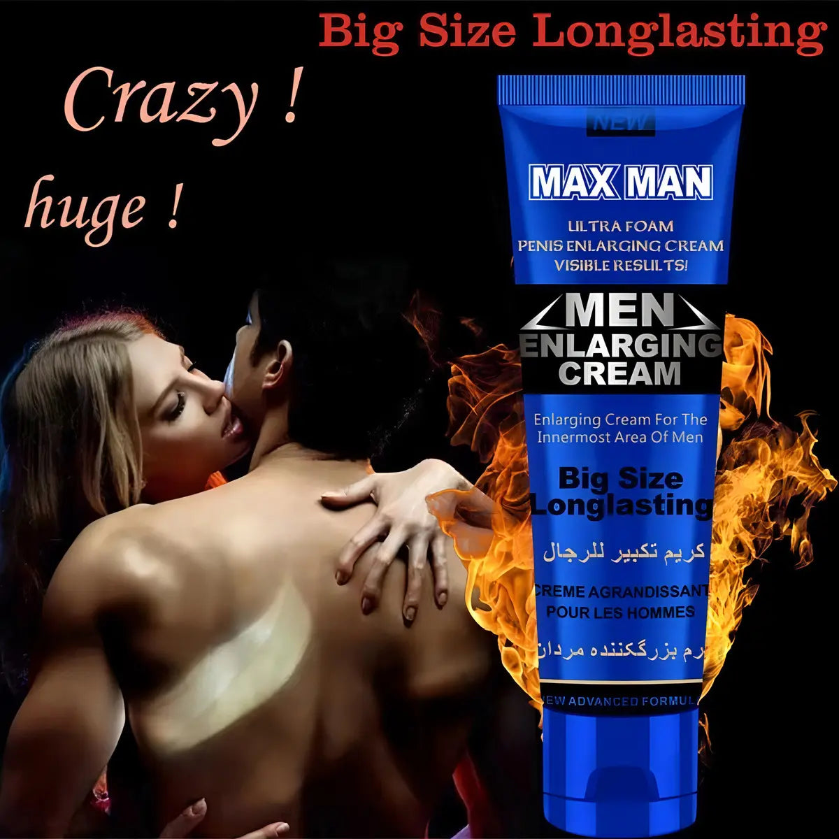 Gel Agrandador de pene MAXMAN 50gr