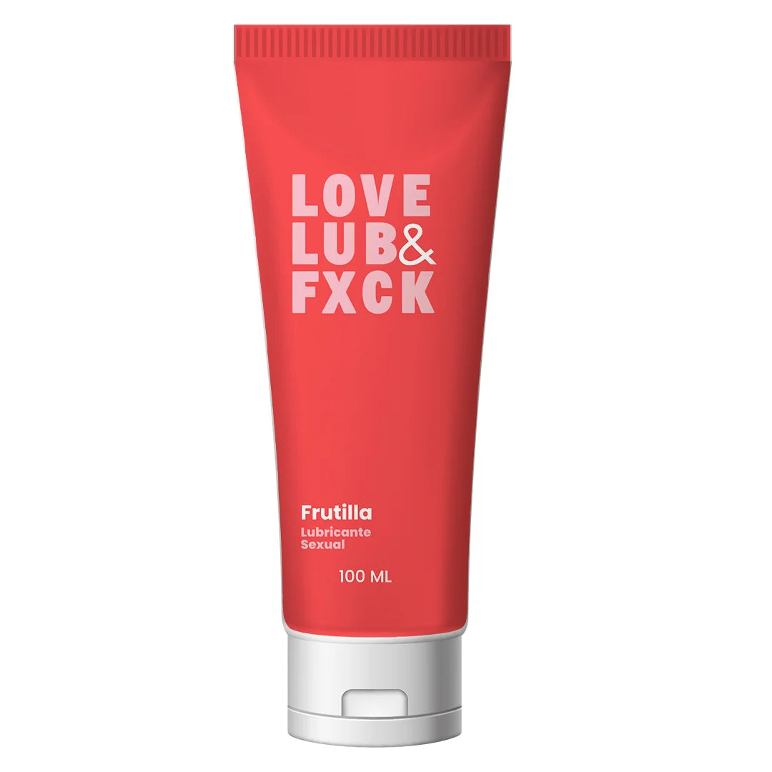 Lubricante Sabor FRUTILLA / Efecto calor / BadHabits 100ML