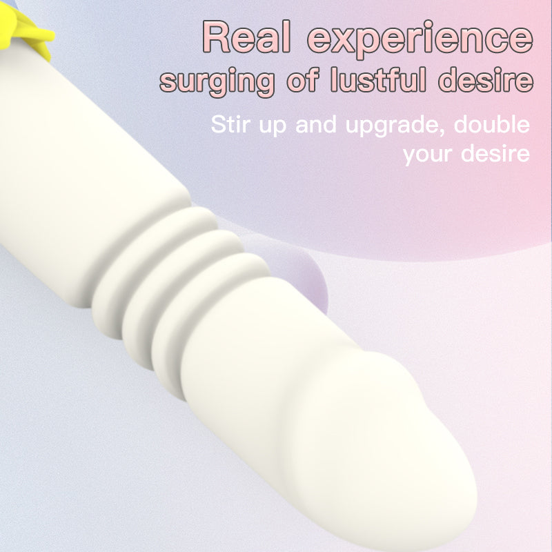 Vibrador platano con empuje Punto G