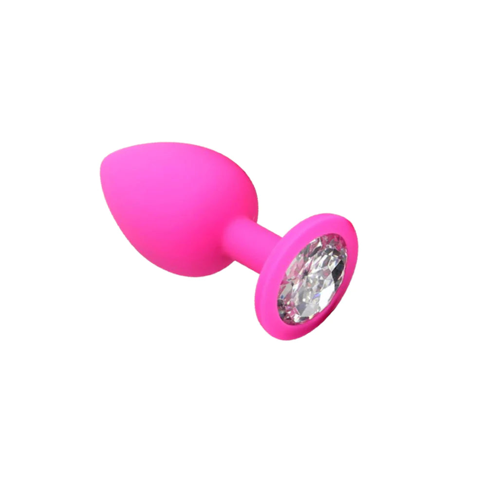 Butt plug anal de silicona / Talla S,M,L