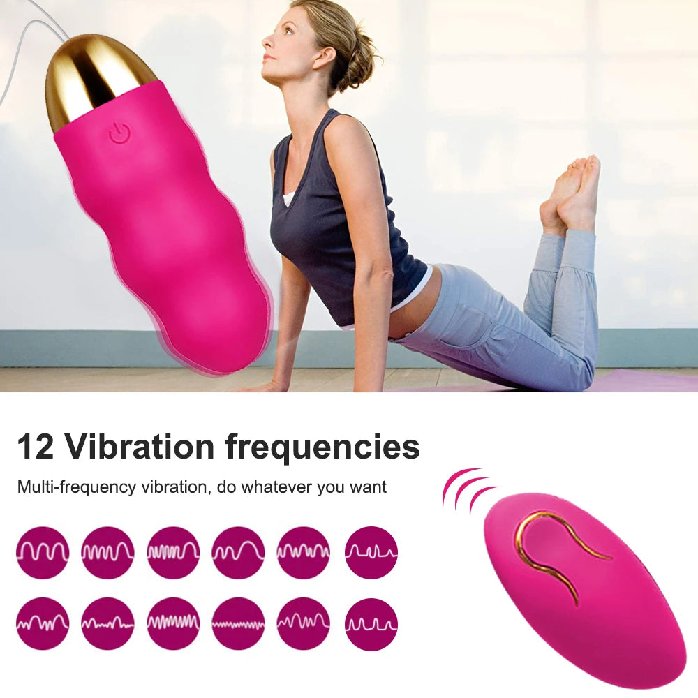 Huevo vibrador punto G con control remoto