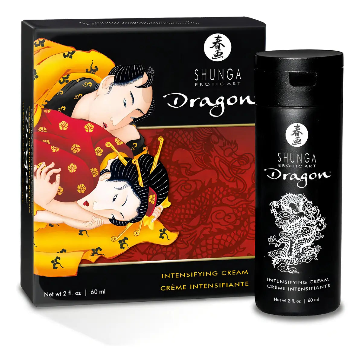Crema Lubricante Intensificador Placer / Efecto frio y calor / Dragon / 60ml