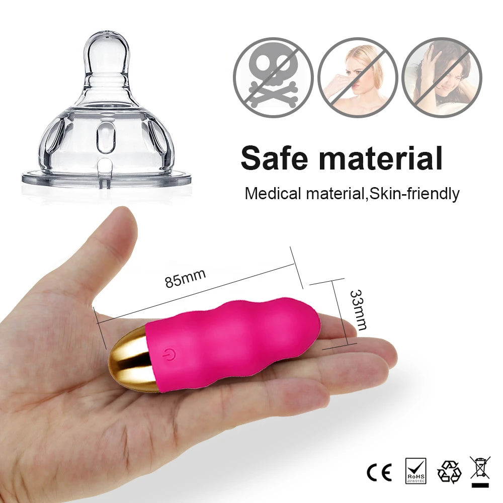 Huevo vibrador punto G con control remoto