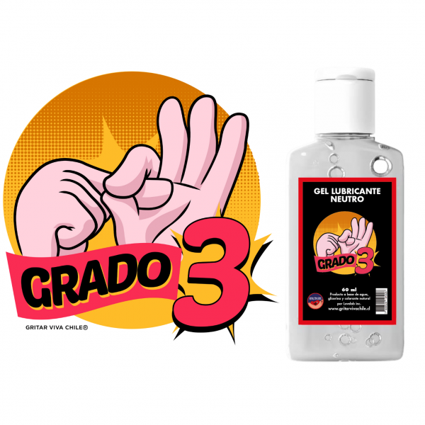 Gel Lubricante Neutro “Grado 3” / 60ml