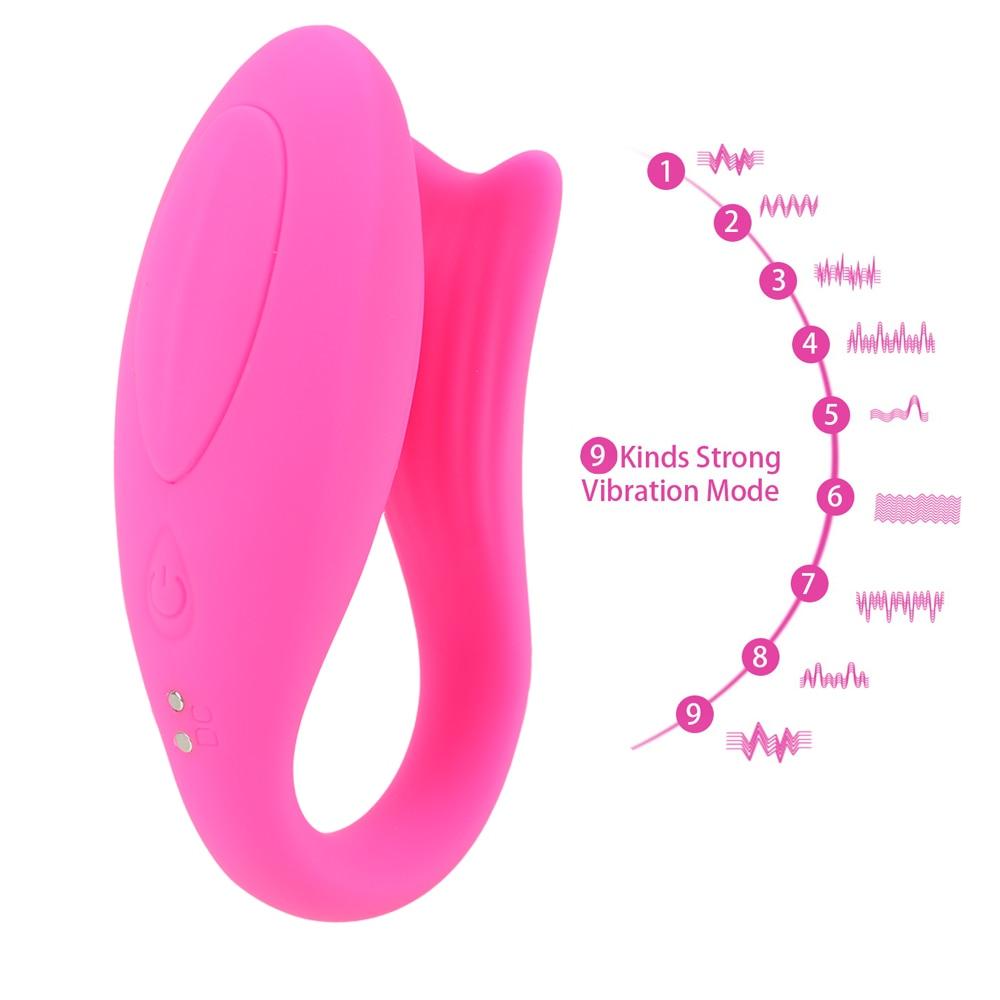 Vibrador doble sirena con control remoto