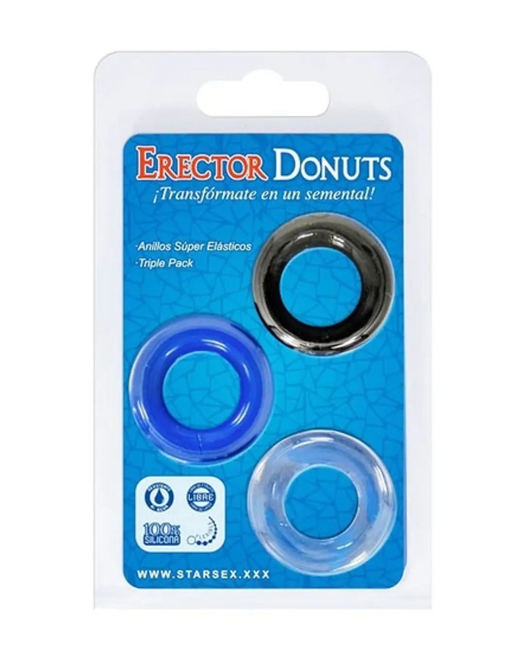 Anillos erectores para pene – donuts