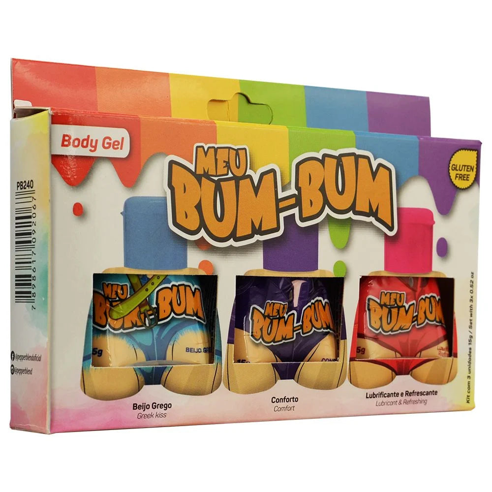 Kit meu bum-bum / 45ml / 3 unds