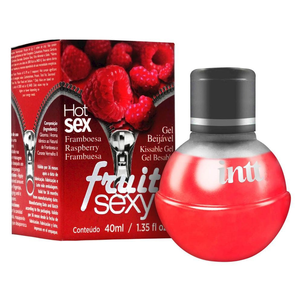 Aceite corporal y para sexo oral / Frambuesa / 40ml