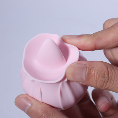 Estimulador rosa con lengua