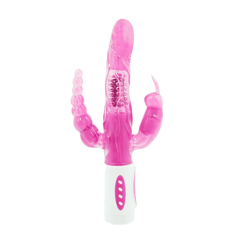 Vibrador triple rotador