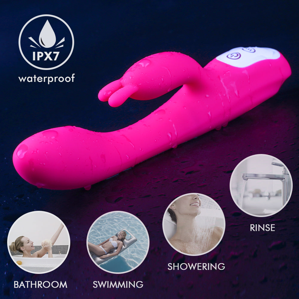 Vibrador doble Snappy con calentador